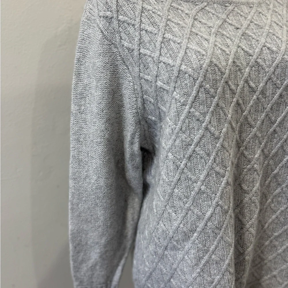 J.Crew Gray Merino Wool-Blend Sweater (Size XL)